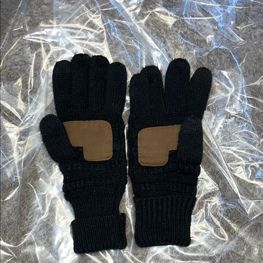Black and Brown Men's Gloves